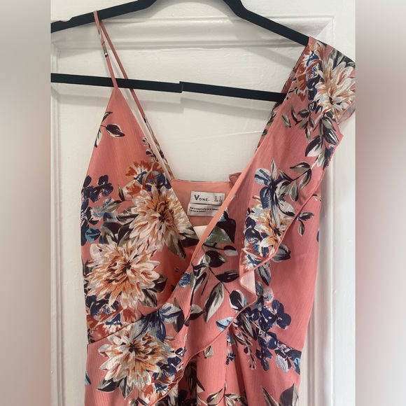 VONE Yuli Floral Printed Dress Size 4 - Picture 3 of 4